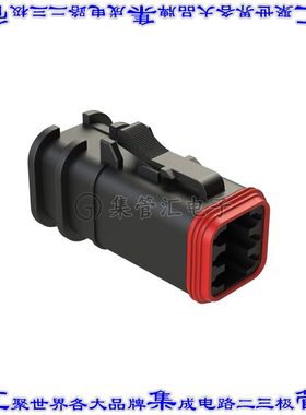 AT06-6S-OMRDBLK 连接器接插件6 POSITION OVERMOLDED PLUG, SOCK