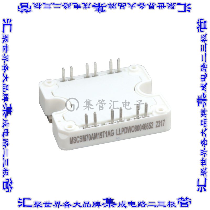 MSCSM70AM19T1AG 晶体管 MOSFET 2N-CH 700V 124A