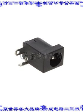 ADC-002-1 连接器接插件DC POWER JACK, RA, BLACK