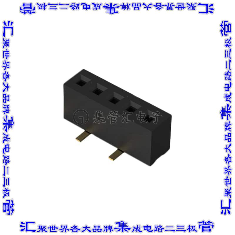 BC070-05-A-1-L-C 连接器接插件5POS 1.0MM PITCH SOCKET, SIL, S