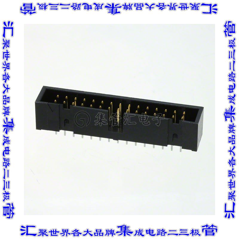HIF3FC-30PA-2.54DSA(71) 连接器接插件CONN HEADER VERT 30POS 2