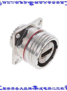 HDMIFTV2AN 连接器接插件HDMIFTV SQ FLG RECEPT, A CODE, N