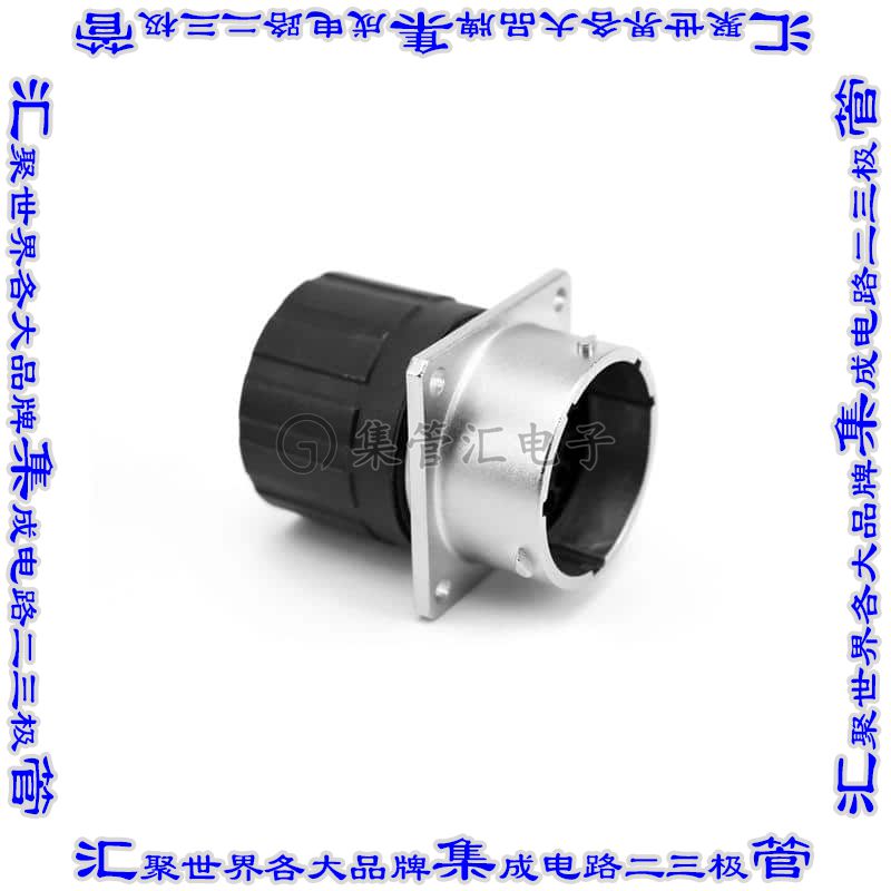 RT00128PNHEC03R 连接器接插件RECEPTACLE, SQUARE FLANGE, 8 POS
