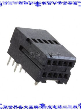5-103911-1 连接器接插件CONN RCPT 10P 0.05 GOLD PCB R/A