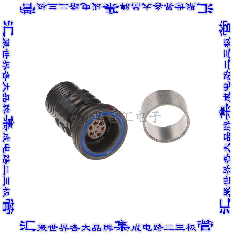 HDX-WK1M0-09WMC 连接器接插件IN-LINE RECEPTACLE C 0-09