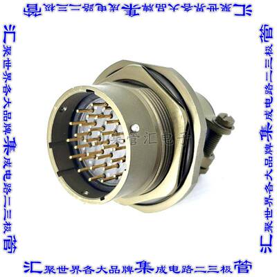 MSW07A22-32P-SR 连接器接插件JAM NUT RECEPTACLE, WITH STRAIN