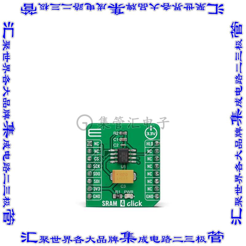 MIKROE-4835 开发板评估板 SRAM 4 CLICK