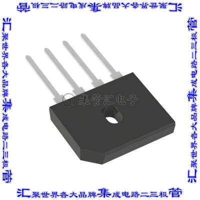 GBU406 桥式整流器二极管 BRIDGE RECT 1PHASE 600V 4A GBU