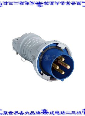 2CMA100364R1000 连接器接插件3P+E MALE INDUSTRIAL PLUG, UL/CS