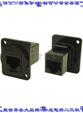 CP30222M3B 连接器接插件FT BLACK METAL CAT6 RJ45 M3