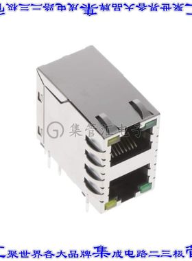 6368011-5 连接器接插件CONN MOD JACK 8P8C R/A SHIELDED