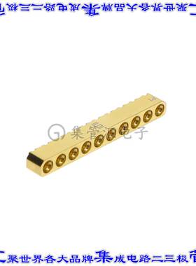 GPPC-PS-1-10-HG-ST-SL 连接器接插件MULTI-POSITION SMPM 10 POS