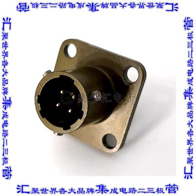 MSW02E8-4P 连接器接插件BOX MOUNT RECEPTACLE, ENVIRONMEN