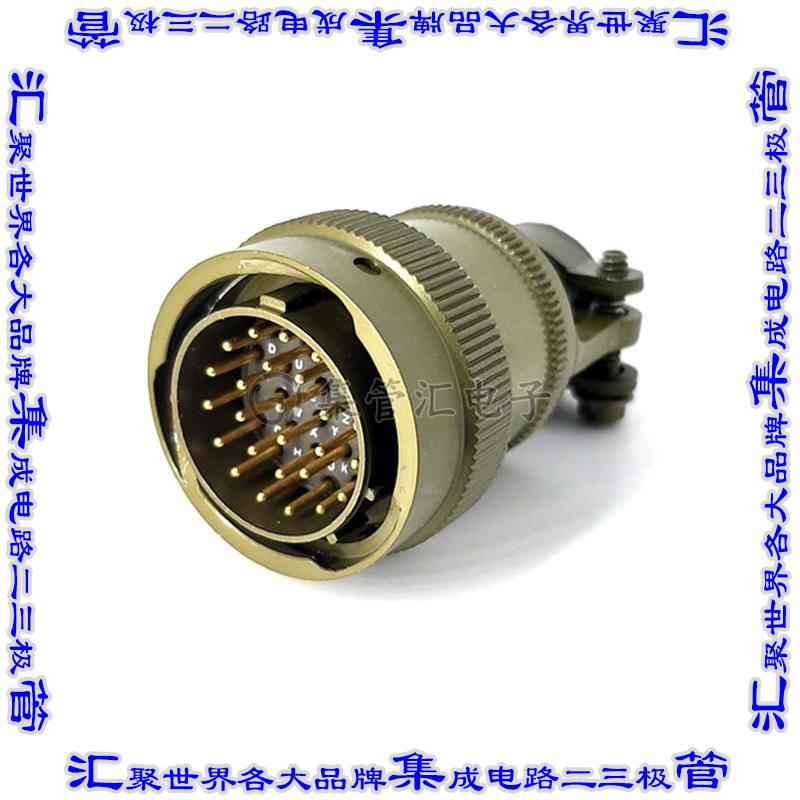 MSW06A16-26P-SR 连接器接插件CABLE PLUG, WITH STRAIN RELIEF C