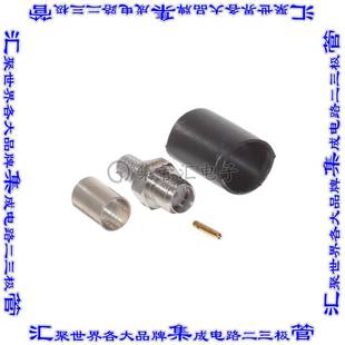 57B3015 JACK 连接器接插件SMA CABLE CRIMP STRAIGHT M39012