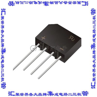 KBU2510 桥式整流器二极管 BR2IDGE RECT 1PHASE 1KV 5A KBU