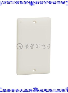 SQWS140001LA 连接器接插件1 GANG BLANK MATTE WALL PLATE LA
