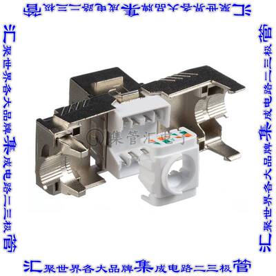 KJS6X88TCBL 连接器接插件CATEGORY 6A, RJ45, 10 GB/S, 8-PO