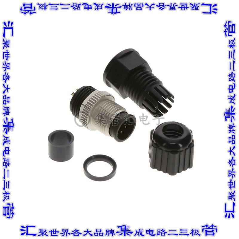 M12A-06BMMA-SL8001 连接器接插件M SERIES, M12, 2A, 06 PINS, F