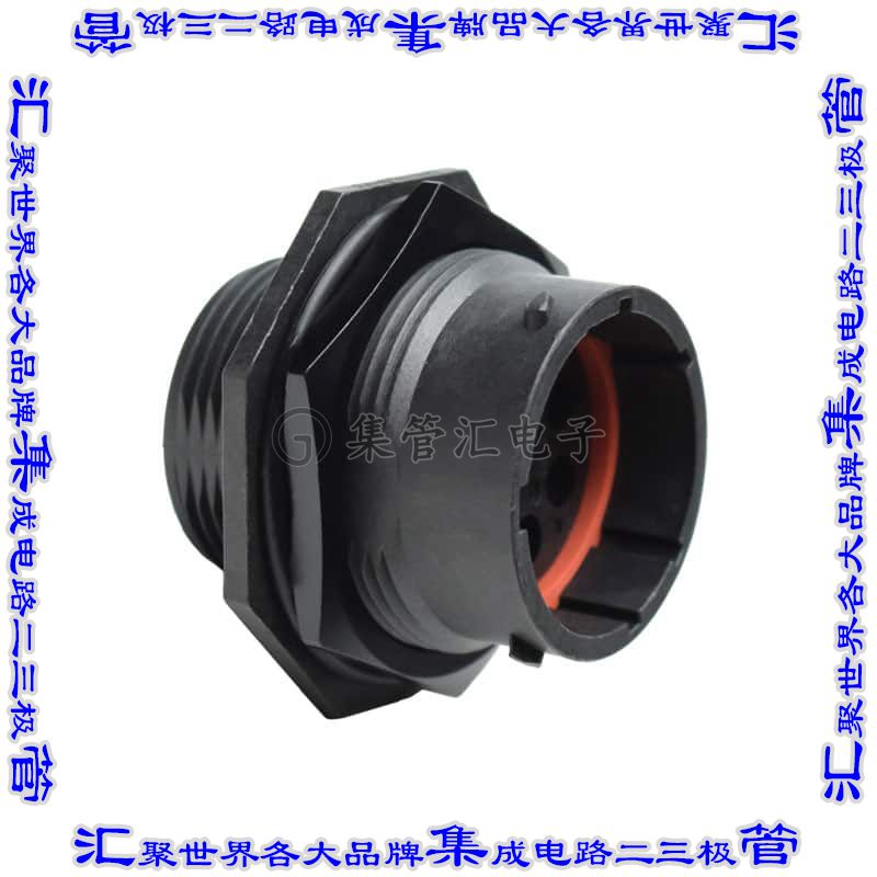 RTS718N8P03 连接器接插件CONN RCPT HSNG MALE 8POS PNL MNT