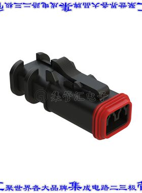 AT06-2S-OMRDBLK 连接器接插件2 POSITION OVERMOLDED PLUG, SOCK