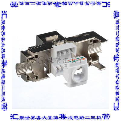 KJS6X88TCBU 连接器接插件CATEGORY 6A, RJ45, 10 GB/S, 8-PO