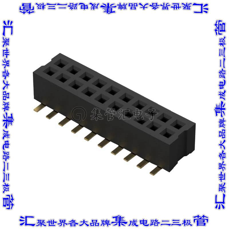 BC084-20-A-0390-L-C 连接器接插件CONN RCPT 20POS 0.039 GOLD S