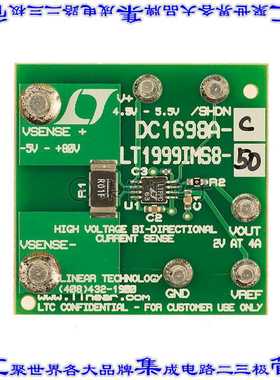 DC1698A-C 开发板评估板 LT1999-50 (MS8) DEMOBOARD