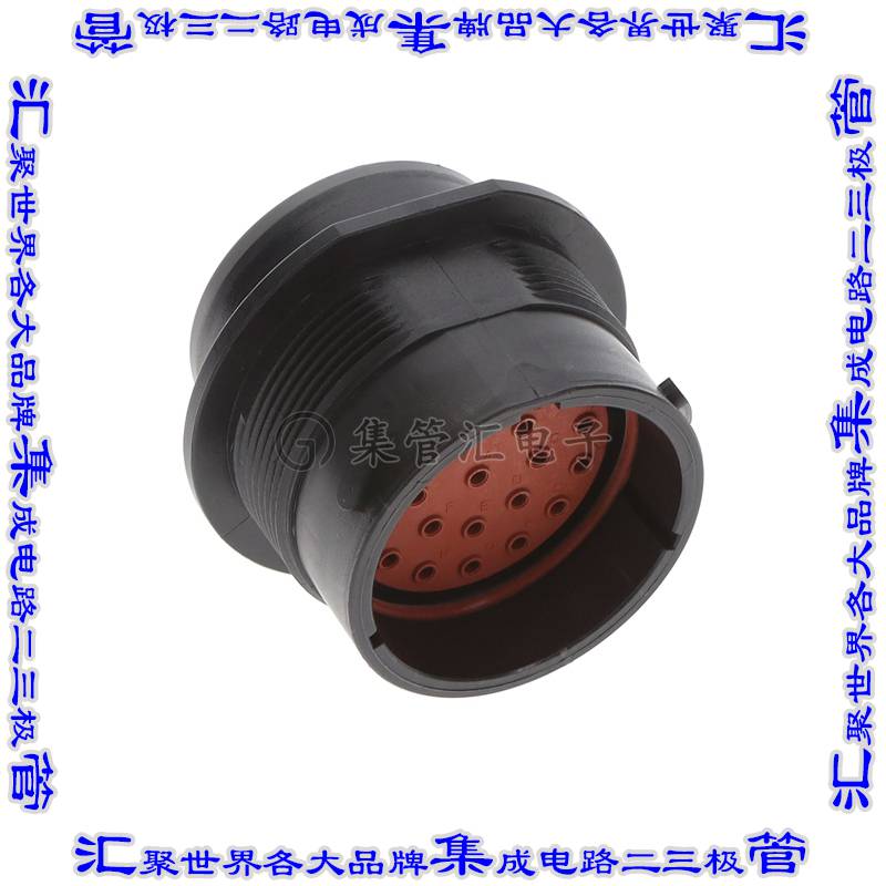 HDP24-24-23PT 连接器接插件REC, 23P, BLK, T, 16, P