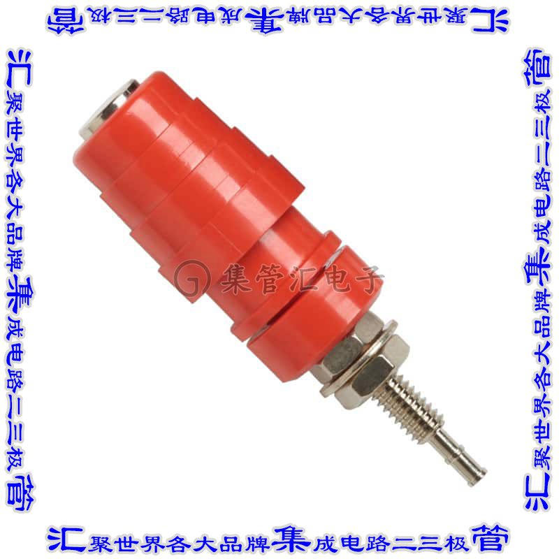 73094-2 连接器接插件CONN BIND POST KNURLED RED