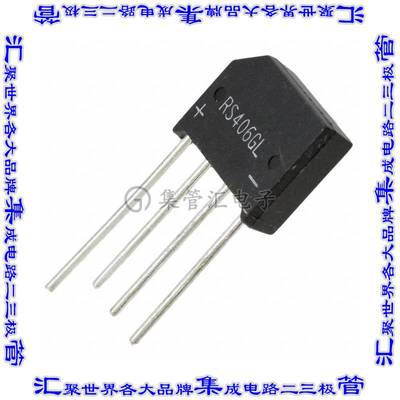 RS406GL-BP 桥式整流器二极管 BRIDGE RECT 1PHASE 800V 4A RS-4L