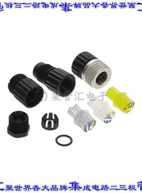 FIC-M8F4 连接器接插件FIELD WIREABLE CONNECTOR, M8