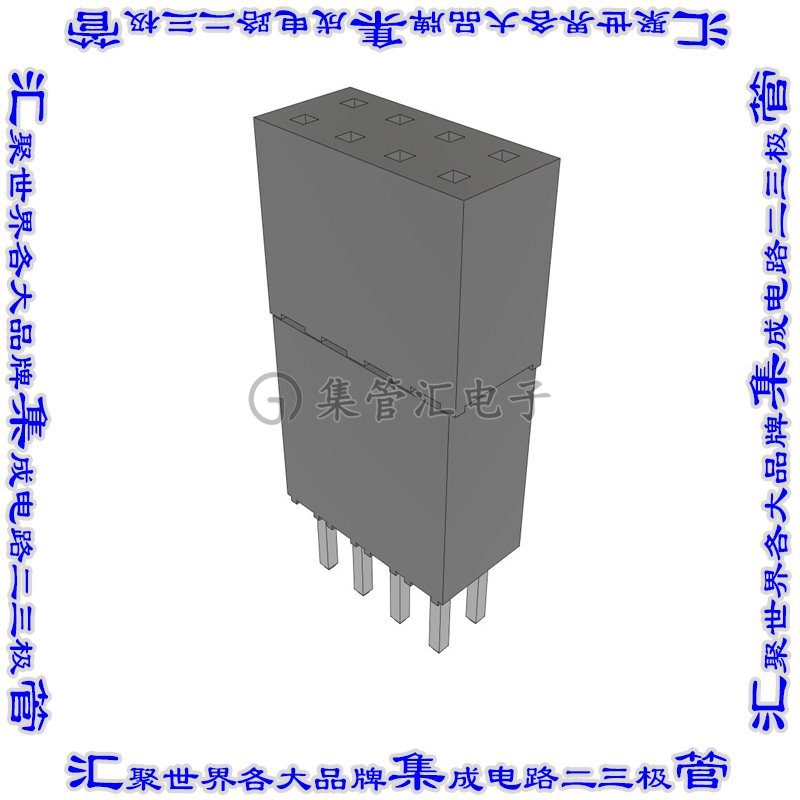 ESQ-104-44-T-D 连接器接插件CONN SOCKET 8POS 0.1 TIN PCB