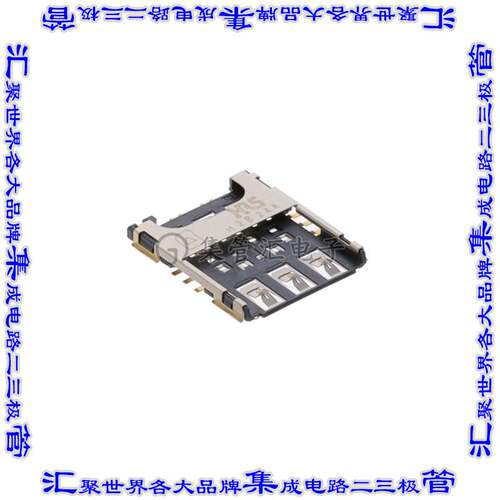 KP13CH-6S-SF(800) 连接器接插件CONN NANO SIM CARD