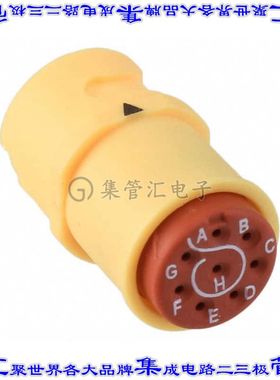 SJS830202 连接器接插件CONN RCPT HSNG MALE 8POS INLINE