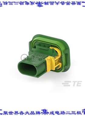 3-1703843-2 连接器接插件3POS,TAB 1.6X0.6,TAB HSG,ASSY,