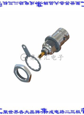 L041CT4512 连接器接插件CONN BNC F BULKHEAD W/SOLDER CUP