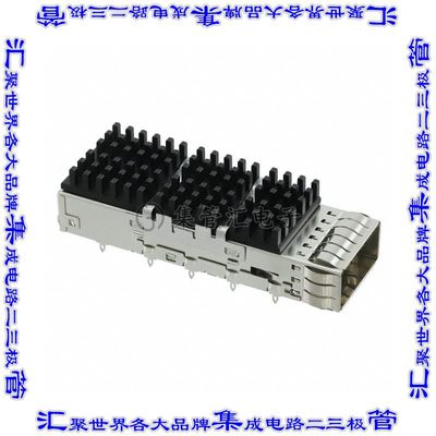 2170704-8 连接器接插件CONN QSFP28 CAGE W/HSINK R/A