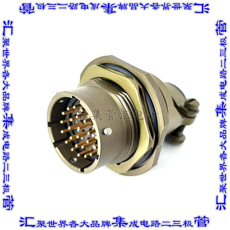 MSW07A16-26P-SR 连接器接插件JAM NUT RECEPTACLE, WITH STRAIN