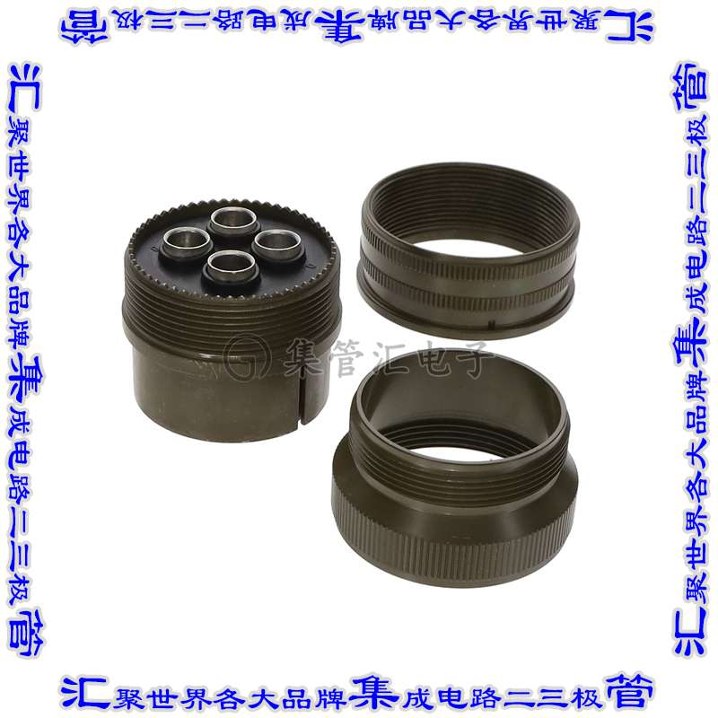 MS3106A32-17S 连接器接插件CONN PLUG FMALE 4P SILV SLDR CUP