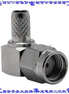 CONREVSMA012-R58 连接器接插件CONN RPSMA PLUG R/A 50OHM SOLDE