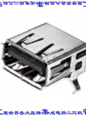 292303-6 连接器接插件CONN RCPT USB2.0 TYPEA 4POS R/A