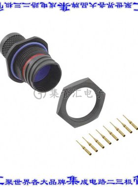 2102352-4 连接器接插件CONN RCPT MALE 8POS GOLD CRIMP