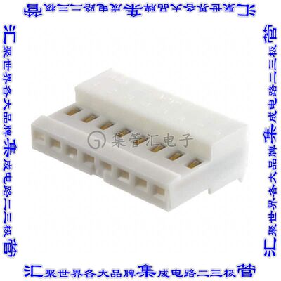 3-641191-8 连接器接插件CONN RCPT 8POS IDC 24AWG GOLD