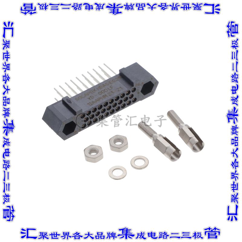 HDASE029YD-000LF 连接器接插件HDAS RECEPTALE 29 STRAIGHT PC T