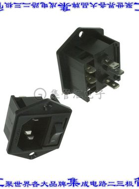 2-1609114-7 连接器接插件PWR ENT MOD RCPT IEC320-C14 PNL