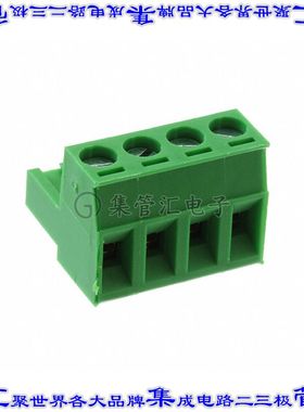 37.004 连接器接插件PCB PLUG 4P 5.08MM HORZ 15A GRN