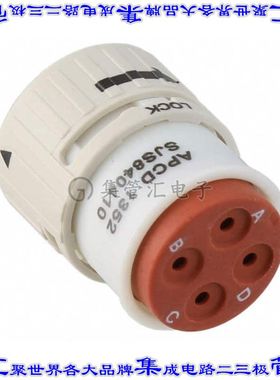 SJS840410 连接器接插件CONN PLUG HSG FMALE 4POS INLINE