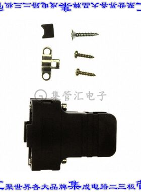 165X13419XE 连接器接插件CONN BACKSHELL 9POS 90DEG BLACK