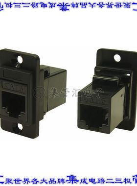 CP30722 连接器接插件DUALSLIM CAT.6 RJ45 BLACK PLASTI